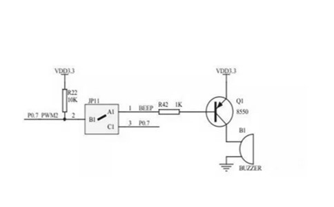 蜂鳴器驅(qū)動(dòng)電路圖