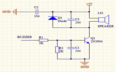 蜂鳴器電路圖